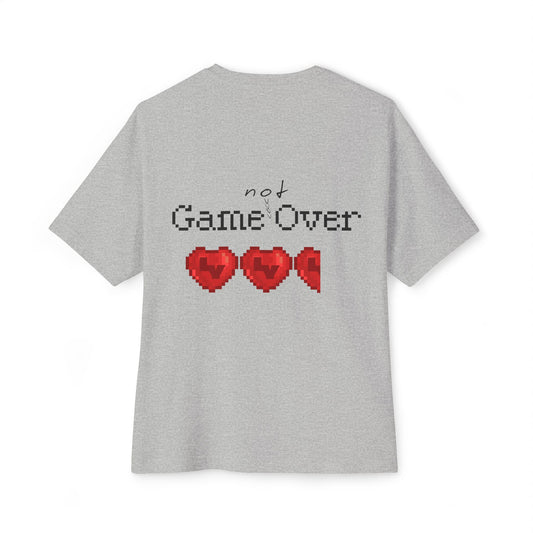 Game not Over Oversized Boxy Tee