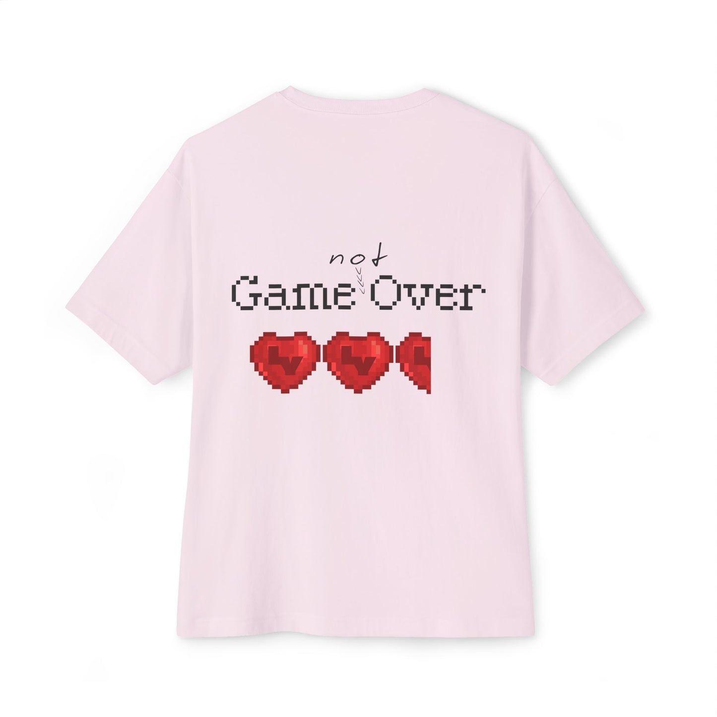 Game not Over Oversized Boxy Tee