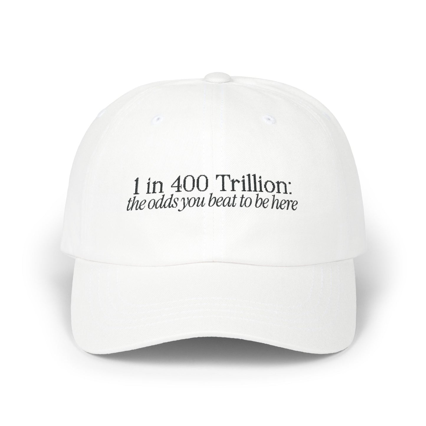 1 in 400 trillion Hat