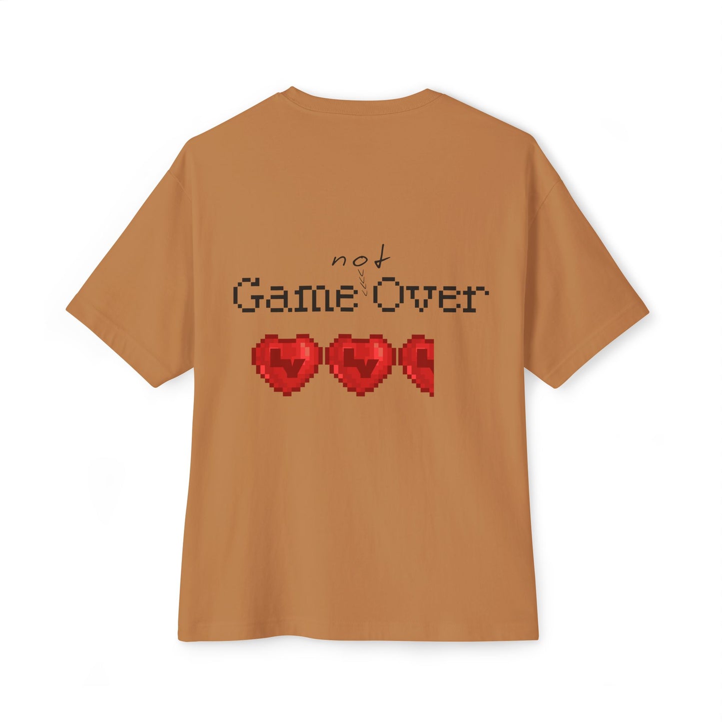 Game not Over Oversized Boxy Tee