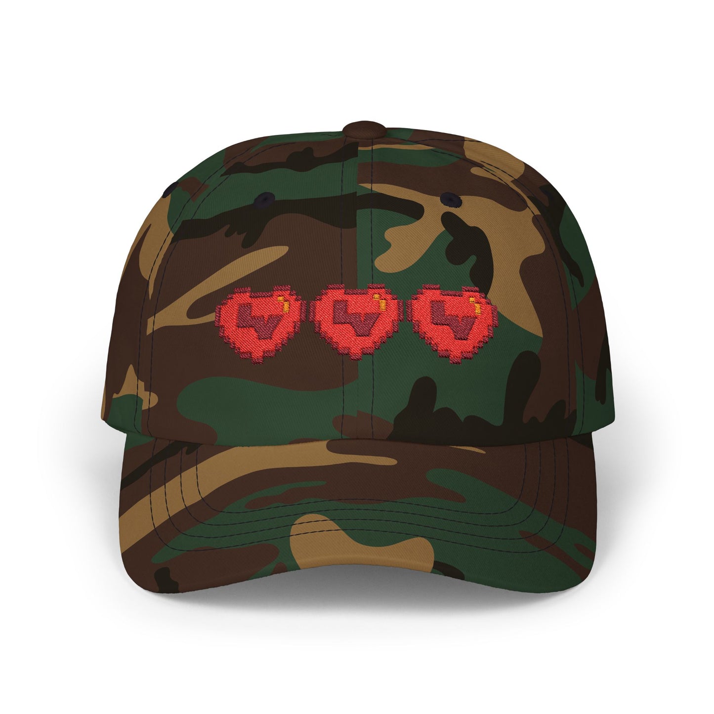 Retro Hearts Hat