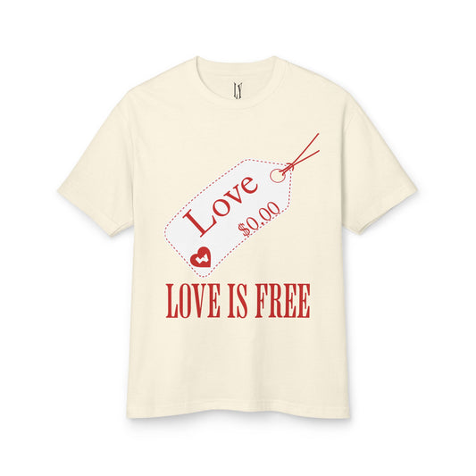 Love Is Free Heavyweight Tee